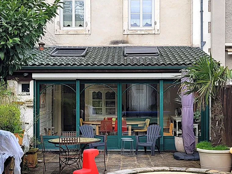 Maison centre ville avec piscine