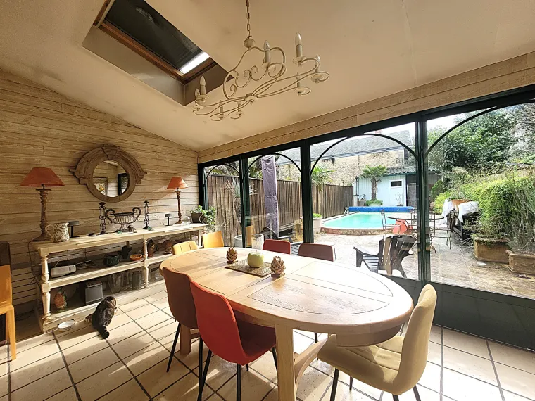 Maison centre ville avec piscine